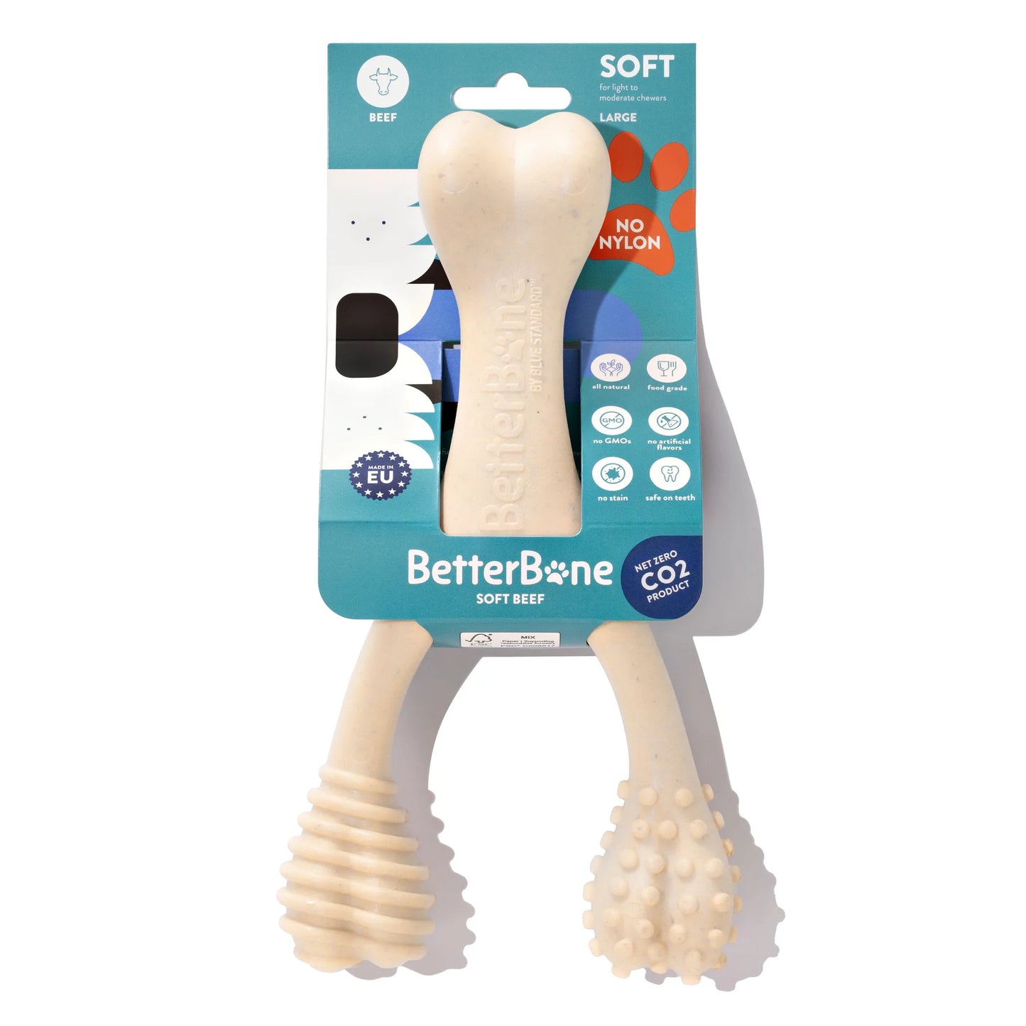 Betterbone Soft Beef Dog Chew Toy