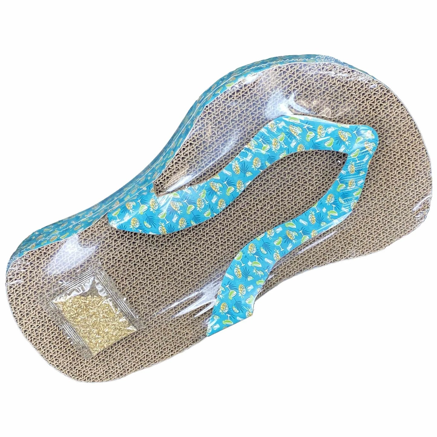 Multipet Margaritaville(R) Flip Flop Cat Scratcher 16"