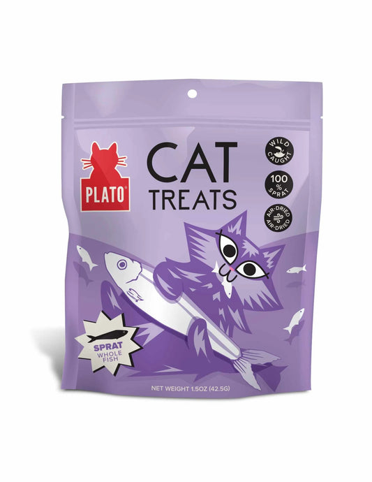 Plato Air-Dried Cat Treats Baltic Sprat 1.5oz