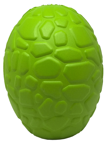 MKB Dinosaur Egg Durable Rubber Chew Toy & Treat Dispenser