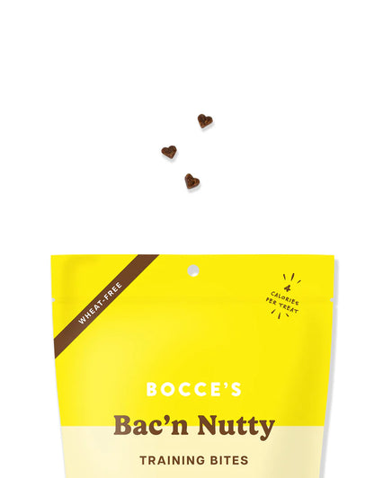 Bocce's Bakery Bac'N Nutty Training Bites Dog Treats 6oz