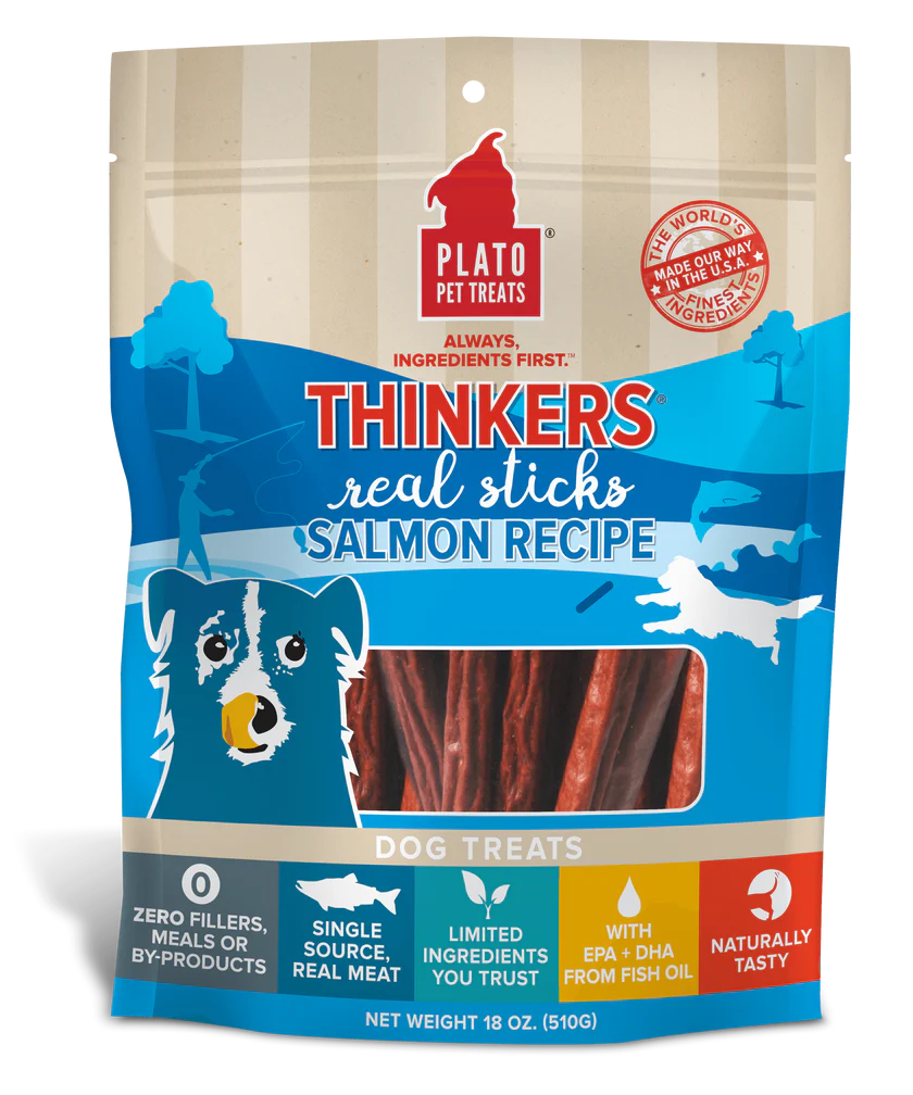 Plato Thinkers Salmon 10oz & 18oz