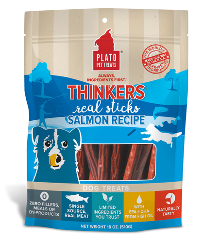 Plato Thinkers Salmon 10oz & 18oz