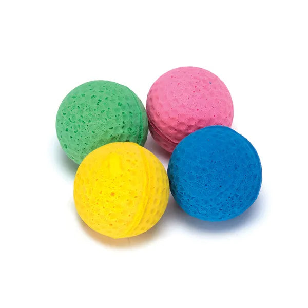 Scruffy's Kitty Sponge Balls 4Pk